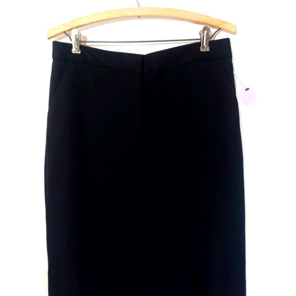 NWT Worthington Women Size 8 Wide Leg Black Pants Work Office - Picture 3 of 7